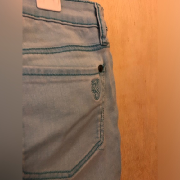 Jessica Simpson Womens Blue Jeans (Blue Sitch) Jeans Size 28 - Picture 3 of 5